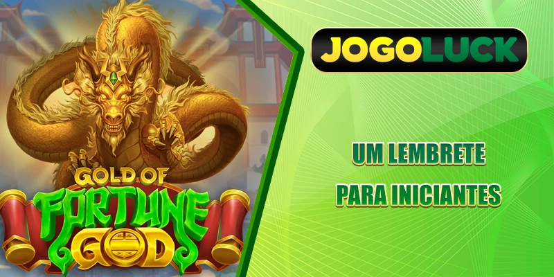 Um lembrete para iniciantes